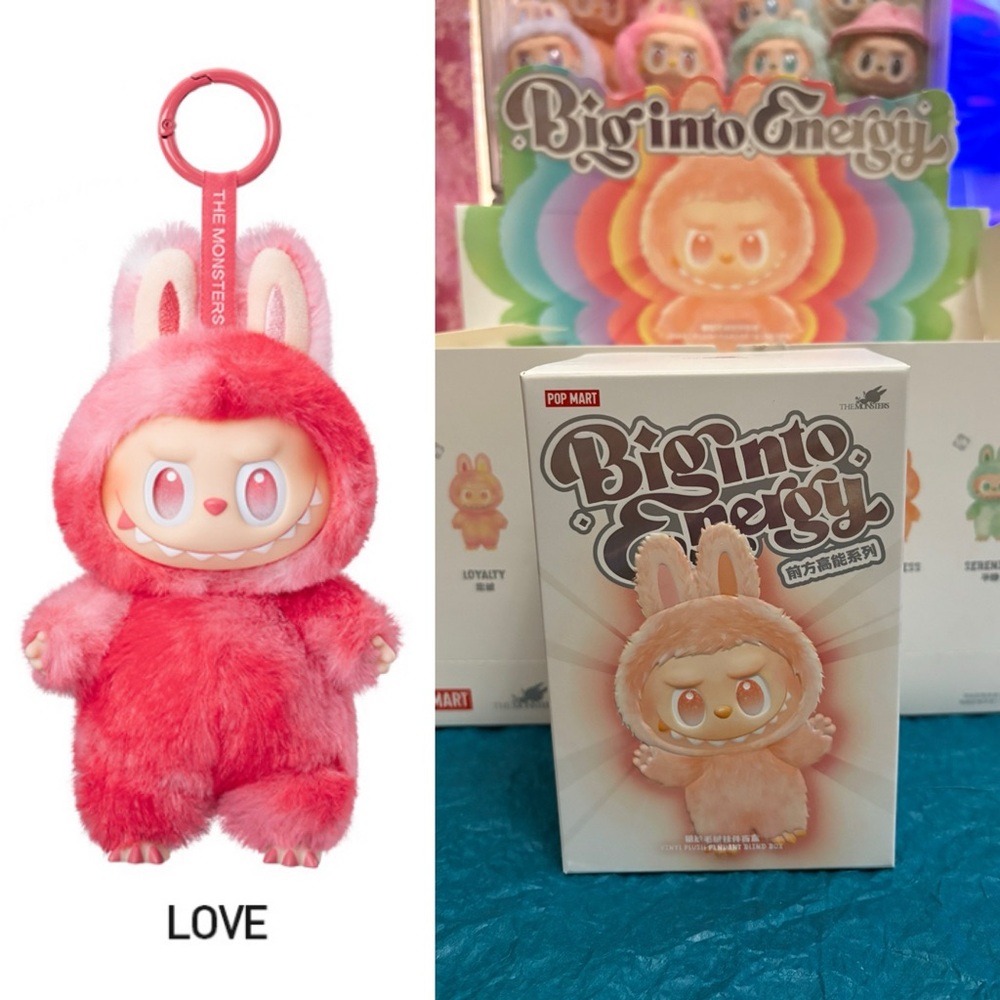 Authentic Labubu Love - The Monsters Big Into Energy (BIE) Pop Mart